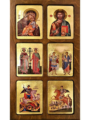 Wooden Icon Multiple Positions with Silkscreen