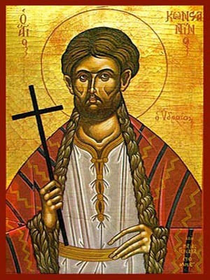 SAINT CONSTANTINE, THE NEW MARTYR, OF HYDRA, GREECE