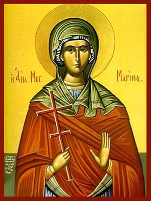 SAINT MARINA, THE GREAT MARTYR, OF ANTIOCH