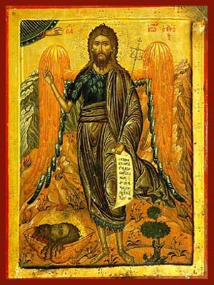 SAINT JOHN THE FORERUNNER, BIRD OF DESERT
