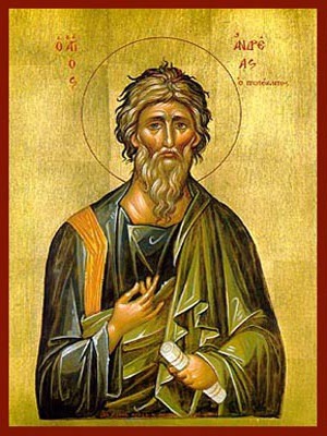 SAINT ANDREW THE ΑPOSTLE, THE FIRST-CALLED