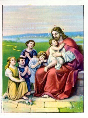 CHRIST BLESSING THE CHILDREN