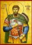 SAINT THEODORE THE GREAT MARTYR, TYRO - Icon Print on Paper, 10×14cm / 4×5,6in