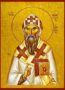 SAINT CYRIL, ARCHBISHOP OF ALEXANDRIA - Icon Print on Paper, 14×20cm / 5,6×8in