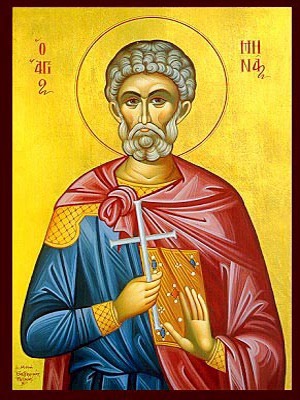 SAINT MENAS, THE GREAT MARTYR, OF EGYPT