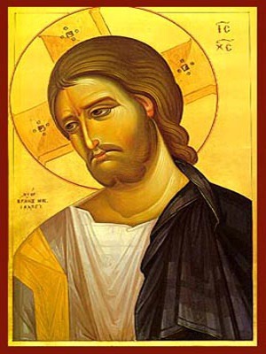 CHRIST, BUST - Icon Print on Paper, 20×26cm / 8×10,4in