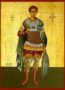 SAINT PHANURIUS, THE GREAT MARTYR, FULL BODY - Icon Print on Paper, 20×26cm / 8×10,4in