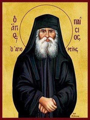 SAINT PAISIOS OF THE HOLY MOUNTAIN - Icon Print on Paper, 10×14cm / 4×5,6in