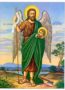 SAINT JOHN THE FORERUNNER, BIRD OF DESERT - Icon Print on Paper, 10×14cm / 4×5,6in