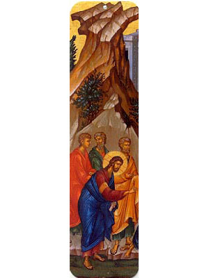 CHRIST HEALING THE VARIOUS PASSIONS OF DISEASES - Bookmark, 5×20cm / 2×7,9in