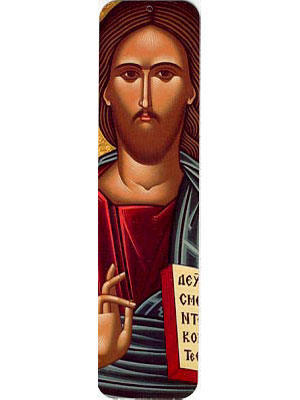 CHRIST BLESSING - Bookmark, 5×20cm / 2×7,9in