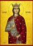 SAINT BARBARA, THE GREAT MARTYR - Icon Print on Paper, 20×26cm / 8×10,4in